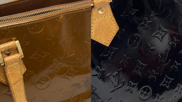 【エナメル変色・ベタつき修理】ヴィトン・シャネル・ディオールを黒染めで再生｜新宿御苑工房