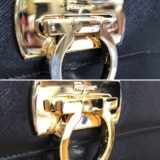 【Ferragamo(フェラガモ)】財布・バッグの金具メッキ剥がれ｜再加工修理