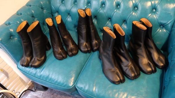 新品！メゾンマルジェラ TABIブーツ 黒 38ハーフ/24.5㎝｜靴 