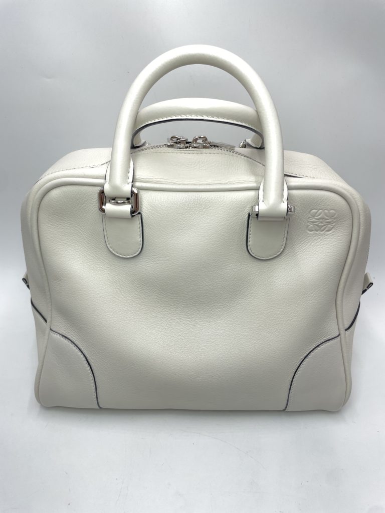 ロエベ 持ち手染め直し アフター