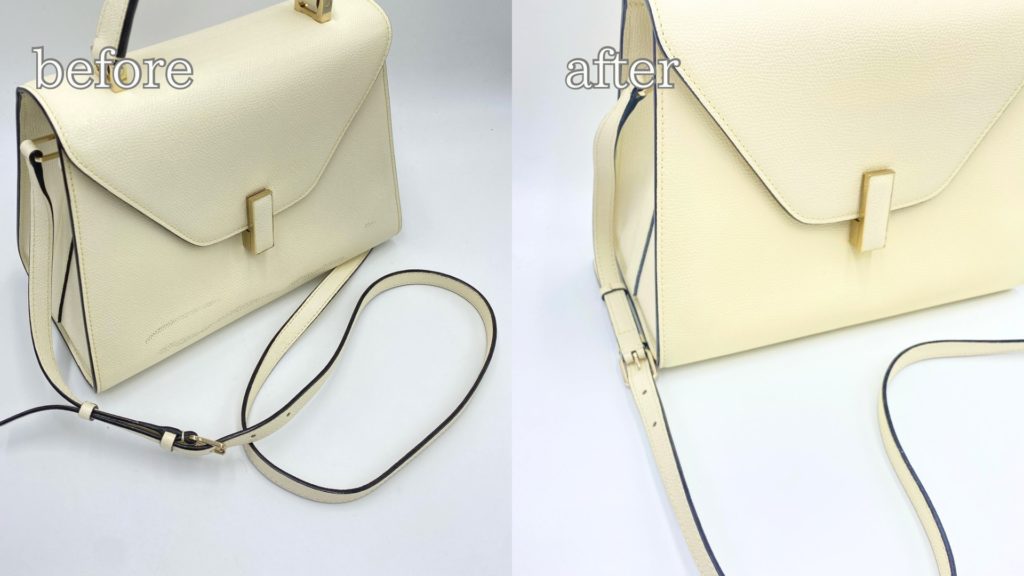 ヴァレクストライジィデの全体染め直しビフォーアフター