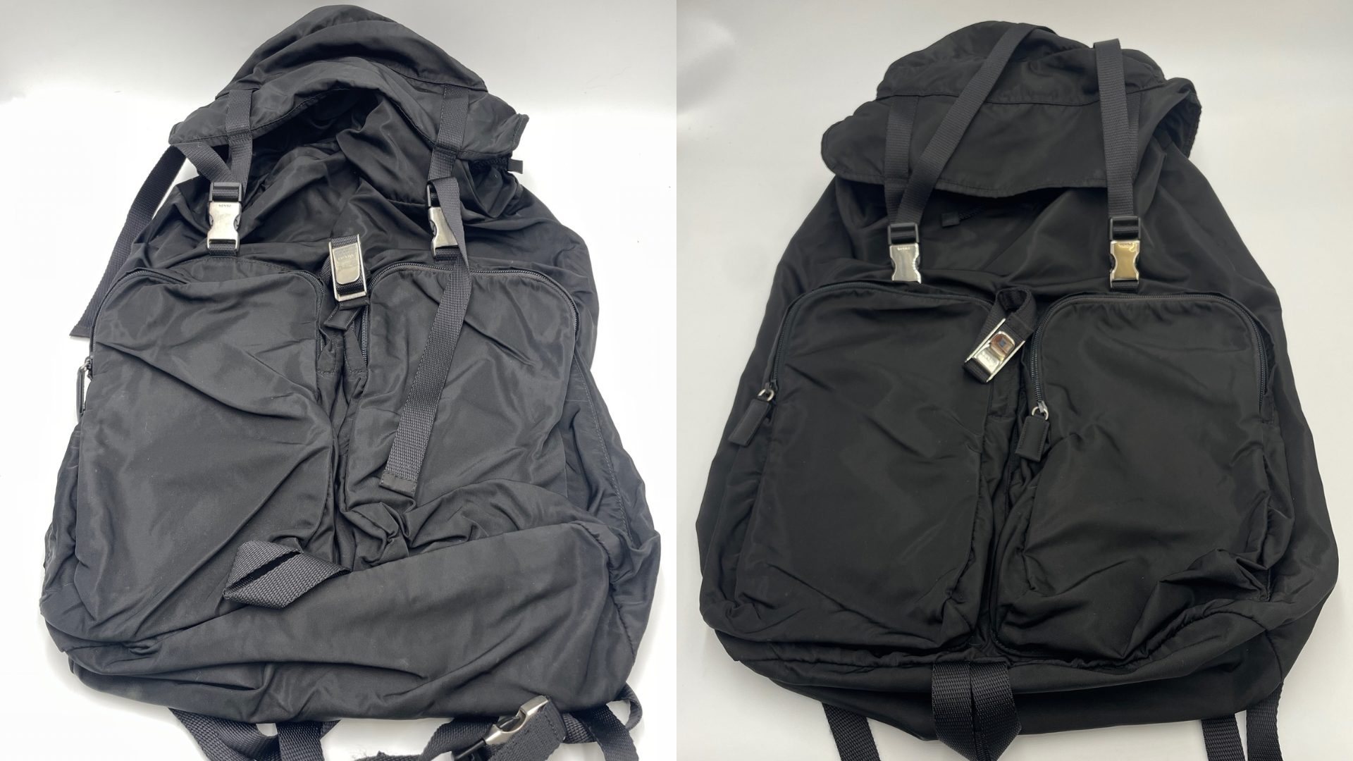 プラダナイロンバッグの「ベタつき・悪臭」は除去できる？加水分解