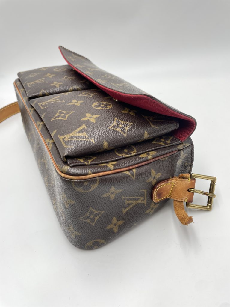 ルイヴィトン ショルダーバッグ 根革のちぎれ修理