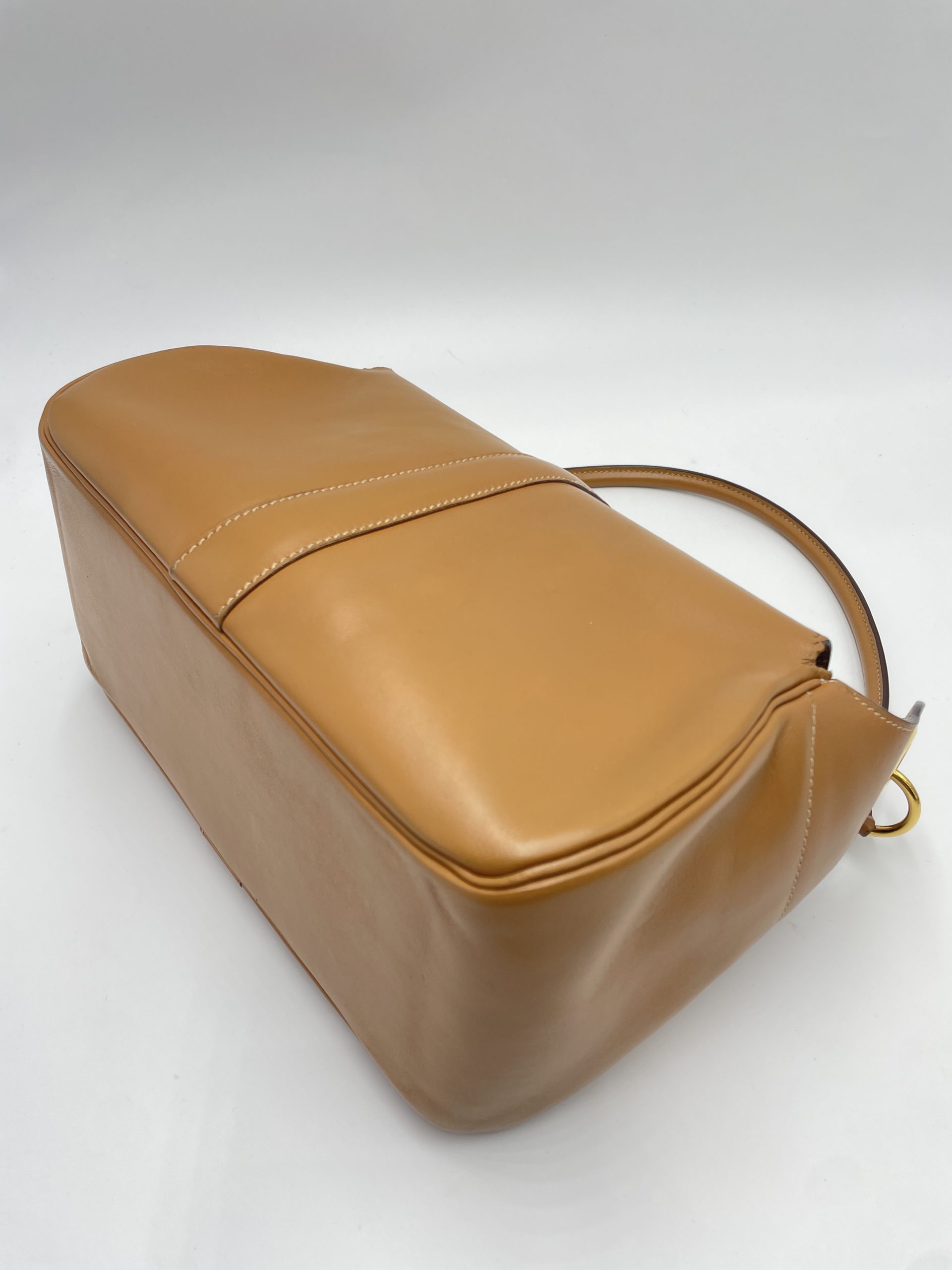 昔のエルメスバッグ 染め直し後（全体アフター）